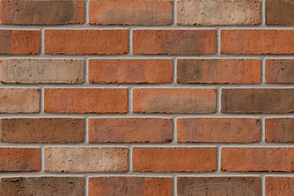 Borrowdale Blend Brick example, colour red multi