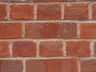 Henley Multi 65mm brick swatch, colour red