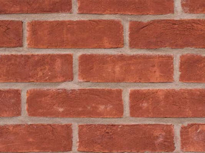 Westfield brick swatch, colour red